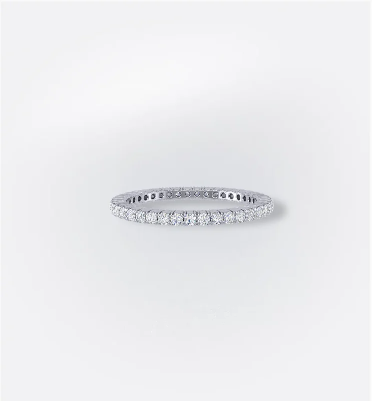 Elegant Titanium Rings-Alida