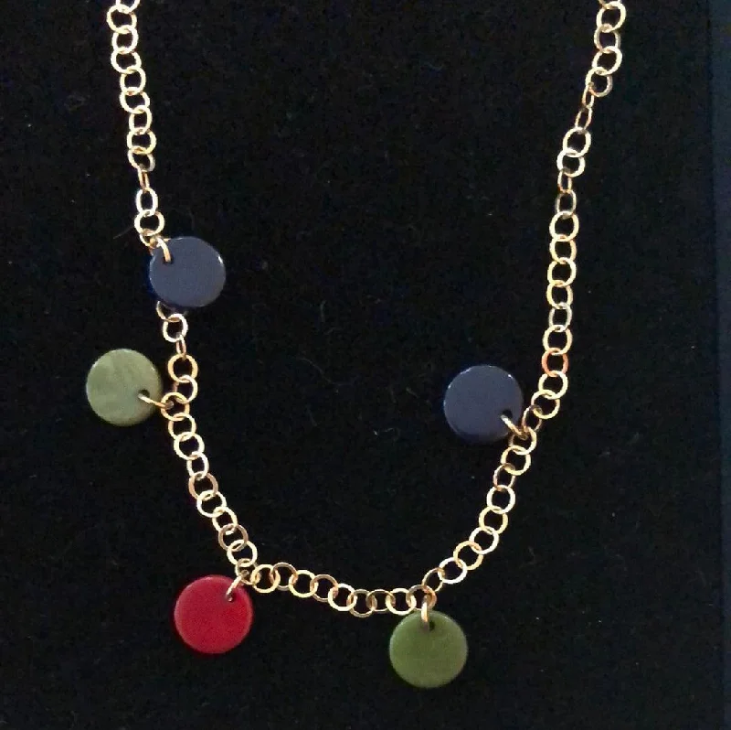 Personalized Bracelet with Birthstone-Tagua RENOUVEAUX Necklace