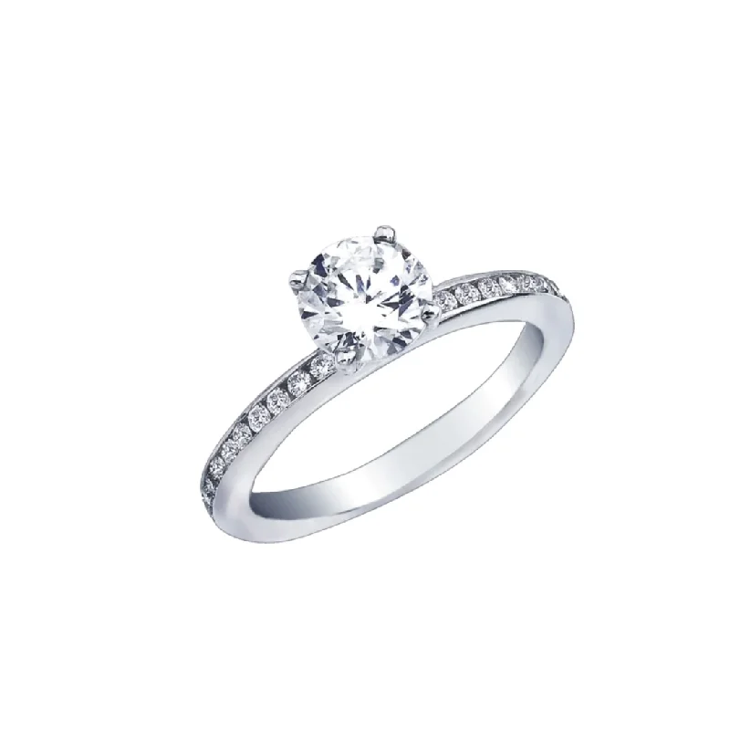 Princess Cut Engagement Rings-Lorelle