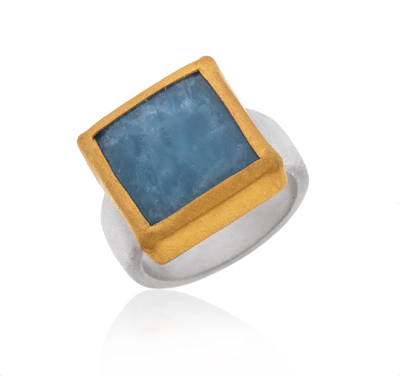 Stylish Gemstone Rings-Nava Zahavi Determination Ring