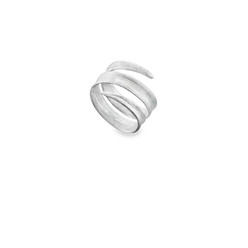 Classic Silver Rings-Silver Blade of Grass Ring