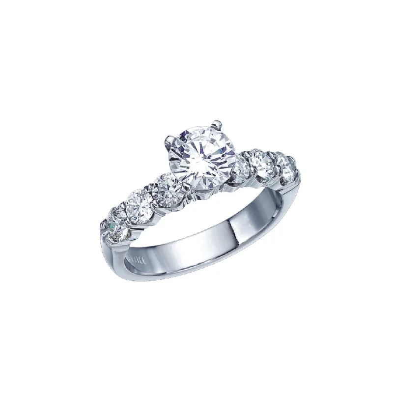 Round Diamond Engagement Rings-Aaira