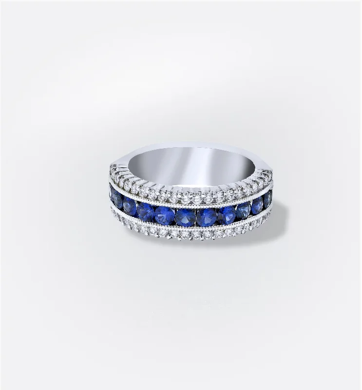 Birthstone Rings for Couples-Bernice