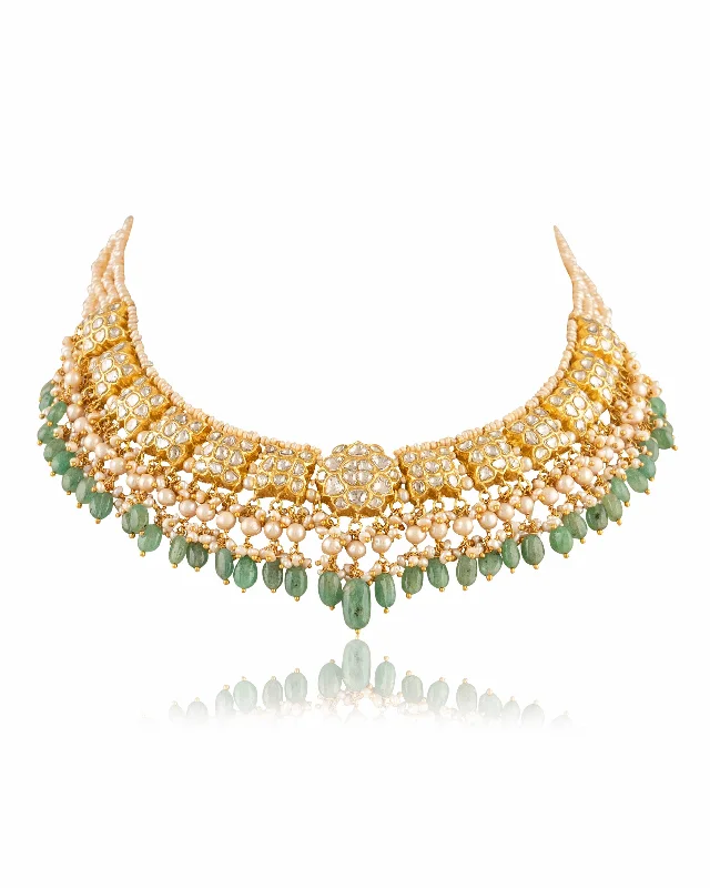 Designer Necklaces for Women-Simone Polki Necklace