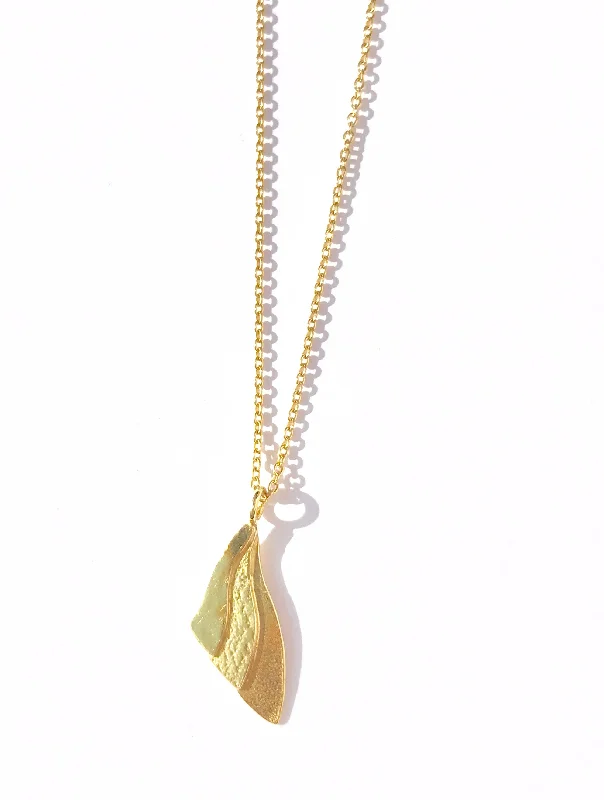 Gold Diamond Necklaces-Madonna Necklace Small